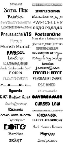 Fonts on the Internet
