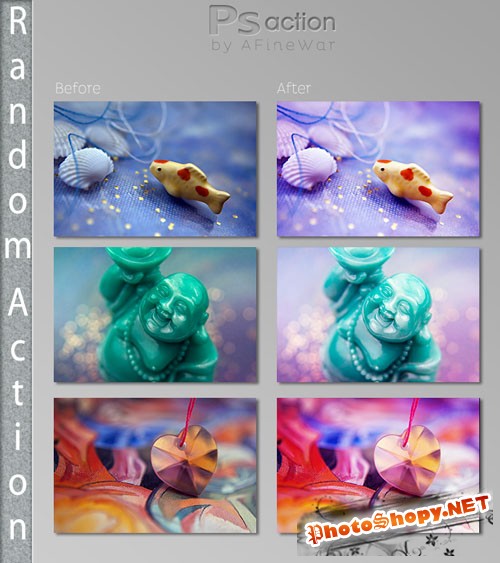 Random Photoshop Actions