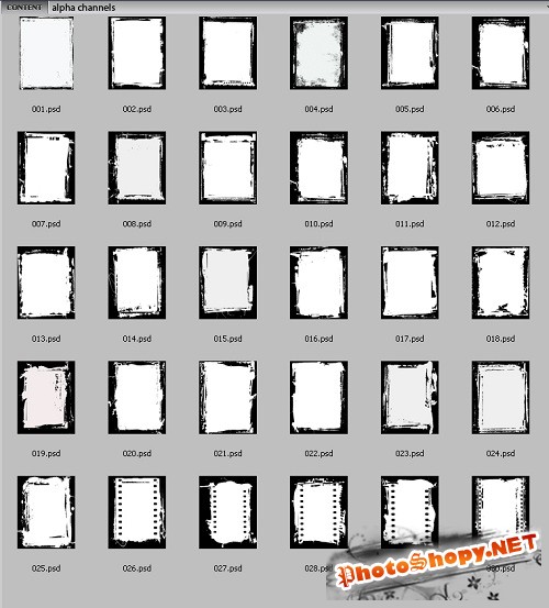 Коллекция - Rons Collection — PSD Layers