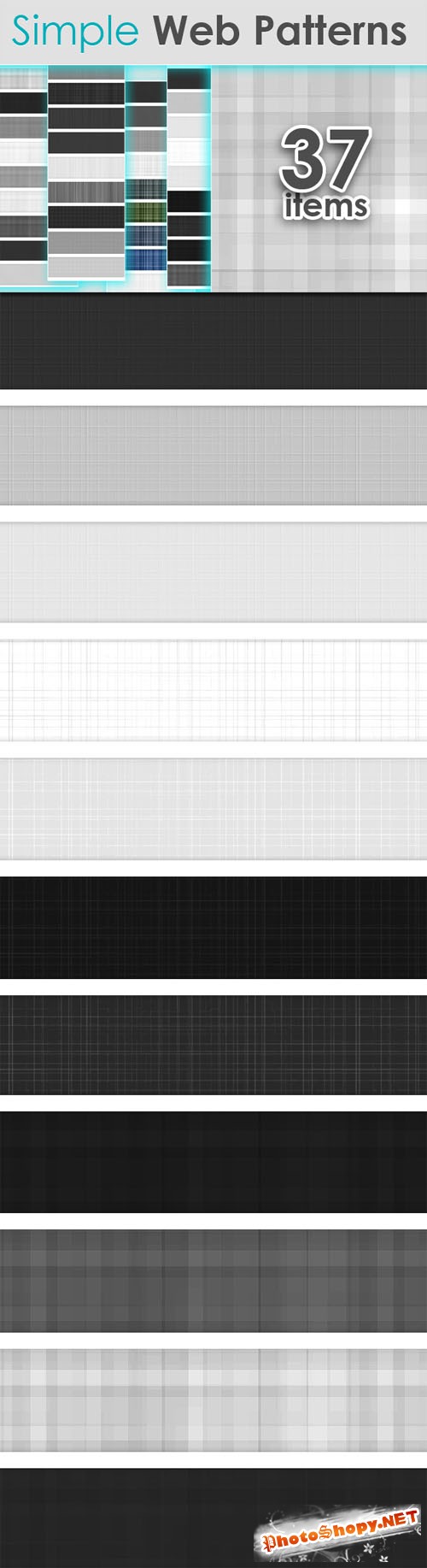 Designtnt - Simple Web Patterns Set 2