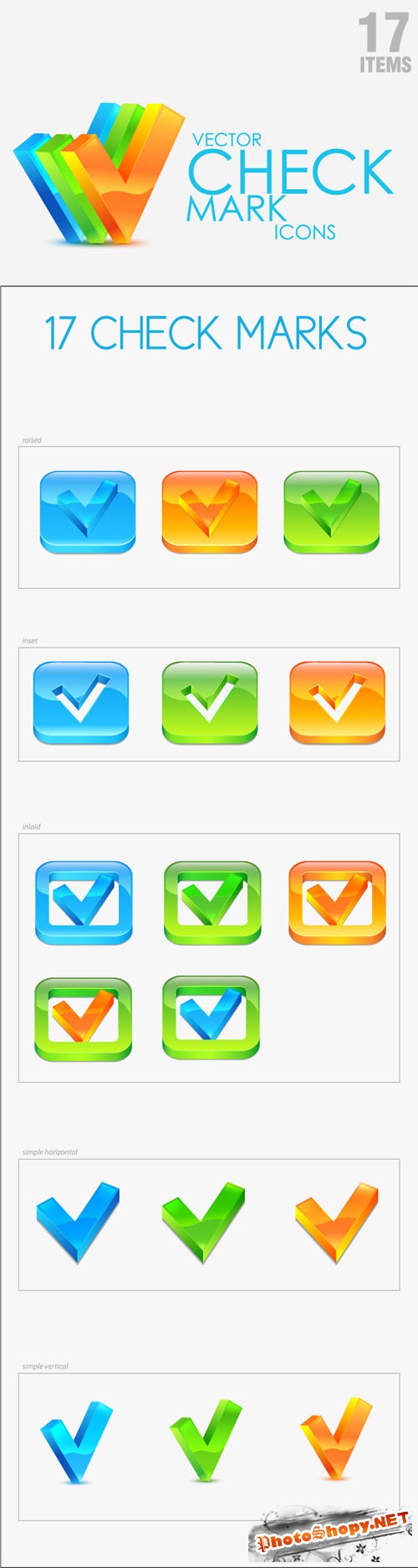 Designtnt - Vector Check Marks