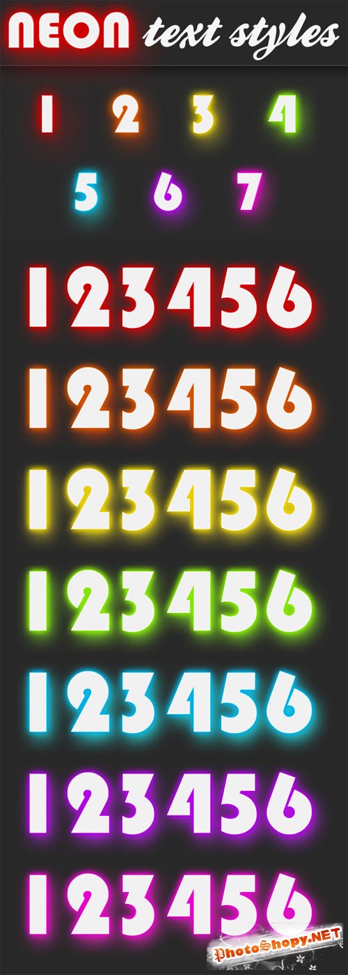 Designtnt - Neon Glow Text Effect