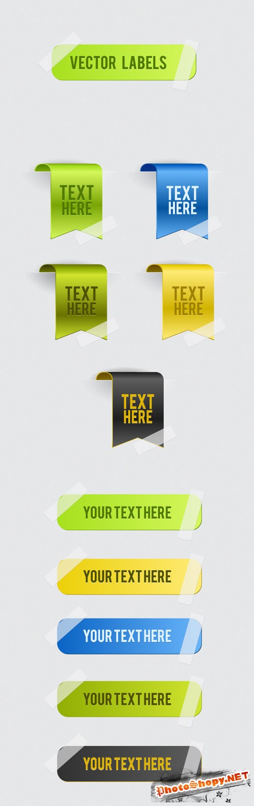 Designtnt - Clean Vector Labels