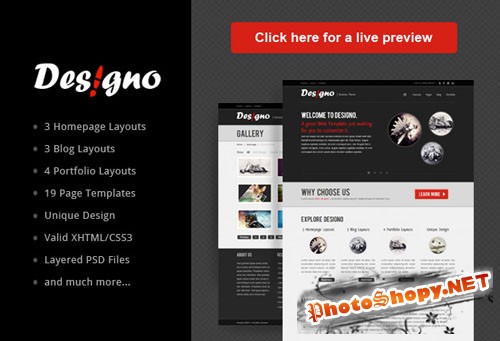 Designtnt - Designo Business HTML Template