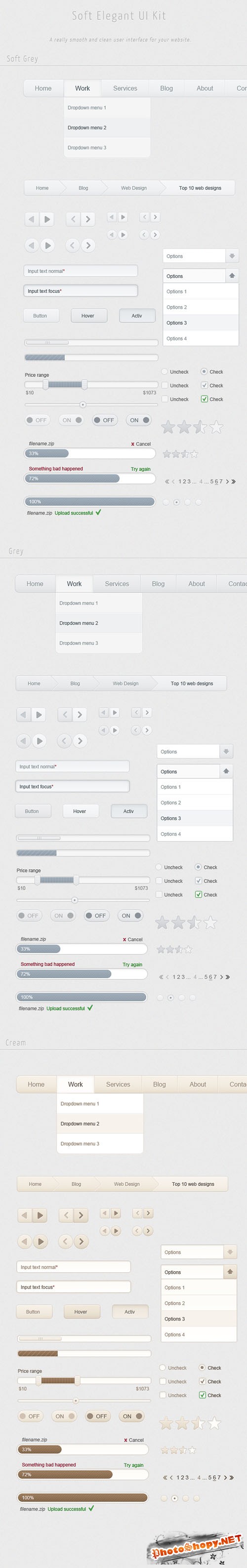 Designtnt - Elegant UI Kit