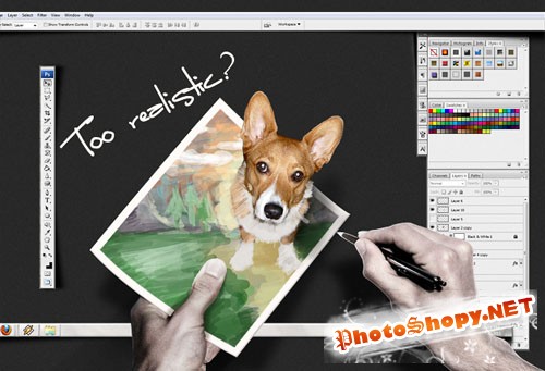 Designtnt - Creativity Desktop Create Cool Wallpaper Photoshop Interface
