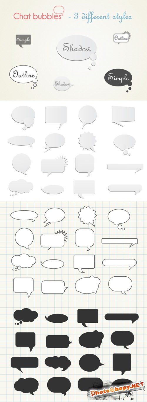 Designtnt - Chat Bubbles