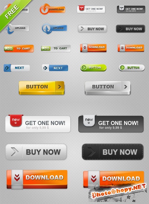 Designtnt - Download Buttons 2