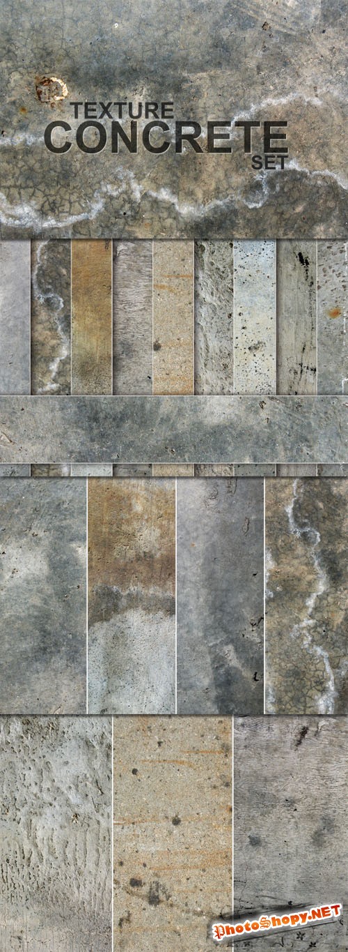 Designtnt - Grunge Concrete Textures