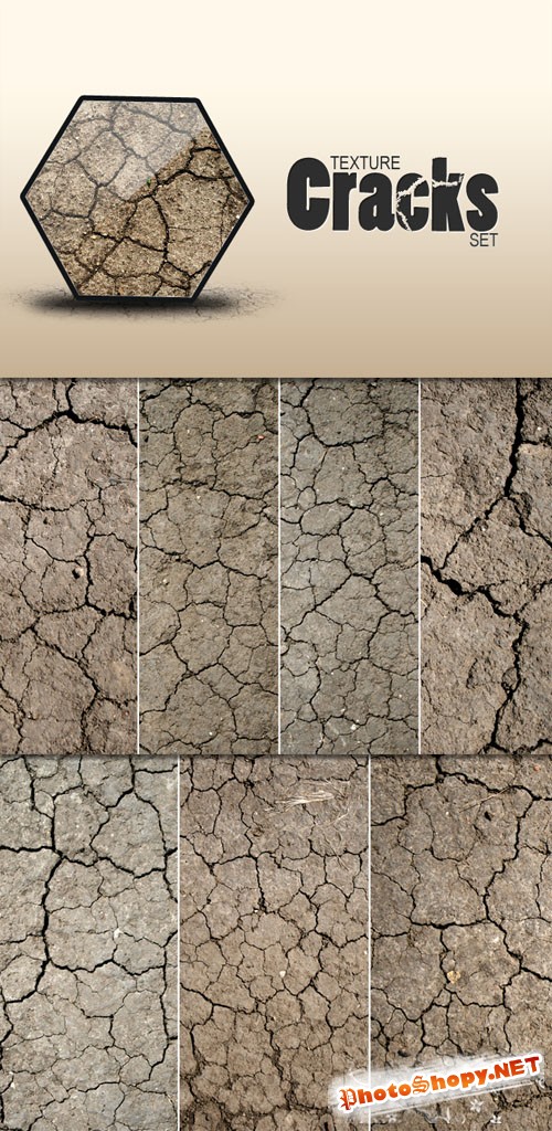Designtnt - Earth Cracks Textures