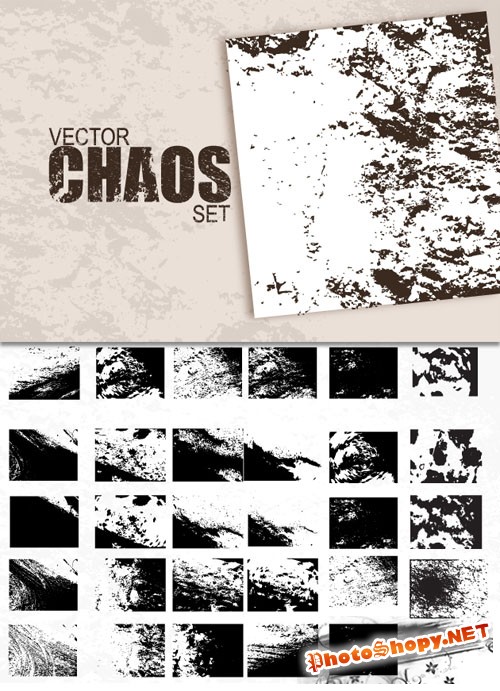Designtnt - Vector Grunge Chaos