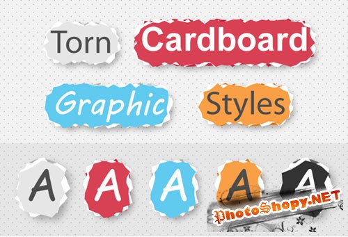 Designtnt - Torn Cardboard Ai Graphic Style