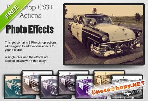 Designtnt - Photo Effects Action Set
