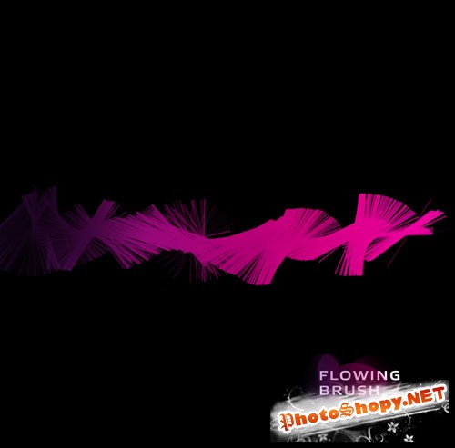 Flowing Photoshop Brushes