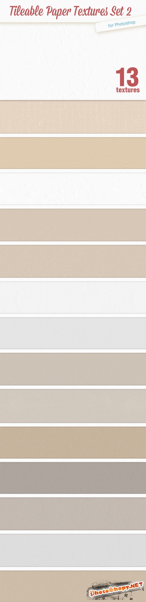 Designtnt - Tileable Paper Textures Set 2