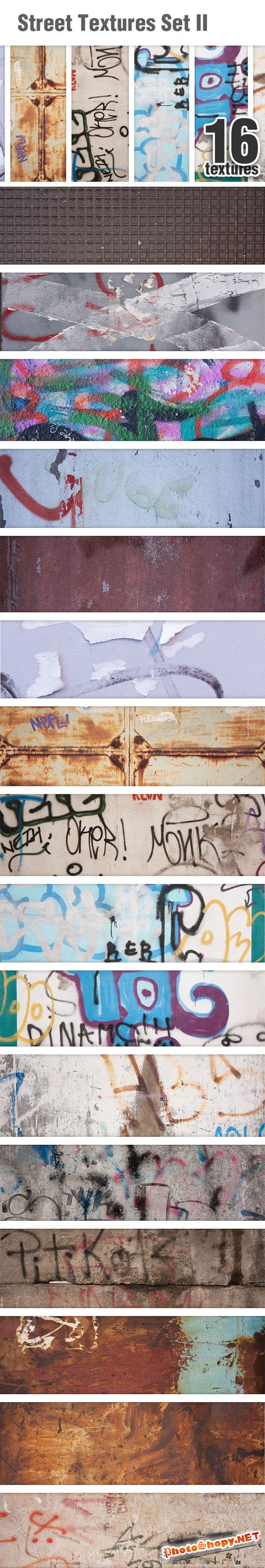 Designtnt - Street Textures Set 2