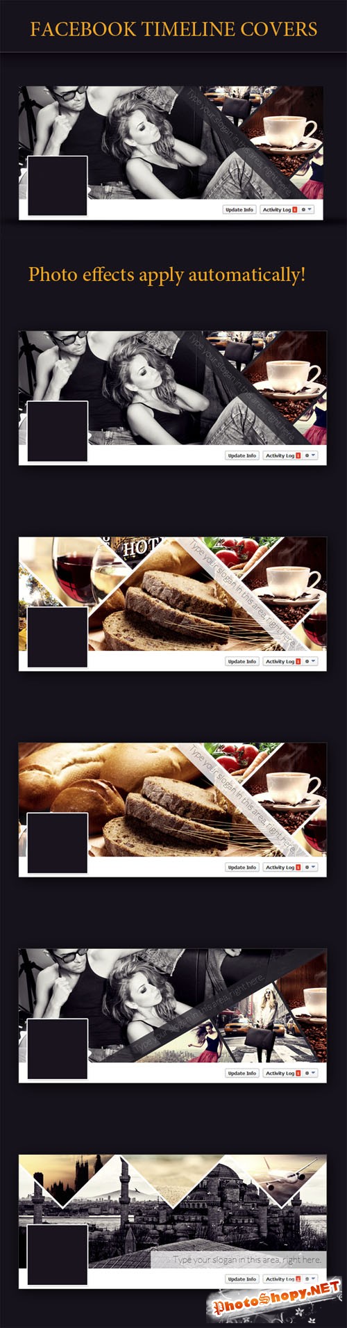 Designtnt - Facebook Timeline Covers