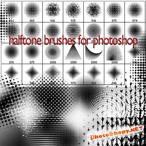 Кисти для photoshop - Таинственные полутона
