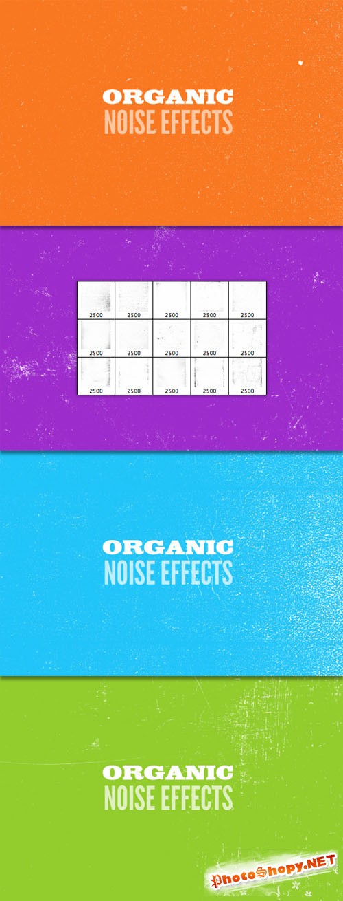 WeGraphics - Organic Noise – Photoshop Brush Set