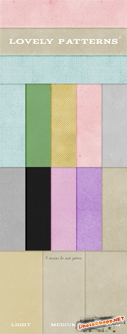 WeGraphics - Lovely Patterns Vol2 - Seamless Web Backgrounds
