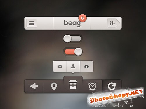 Pixeden - Beag Simple UI App Kit