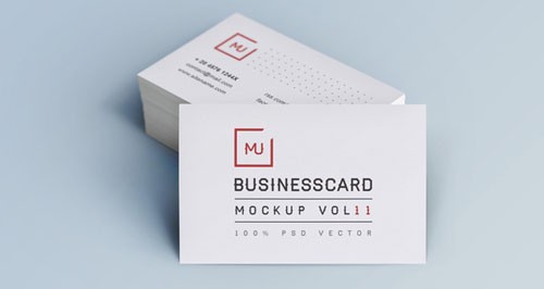 Pixeden - Psd Business Card Mock-Up Vol11