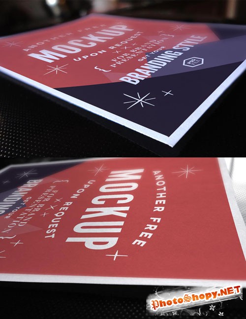 Pixeden - Psd A4 Paper Mock-Up Vol2