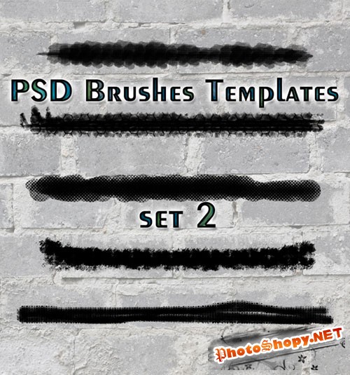 PSD Brushes Templates Set 2