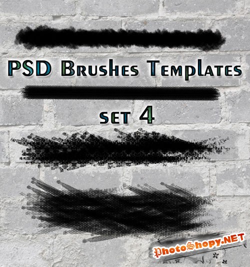 PSD Brushes Templates Set 4