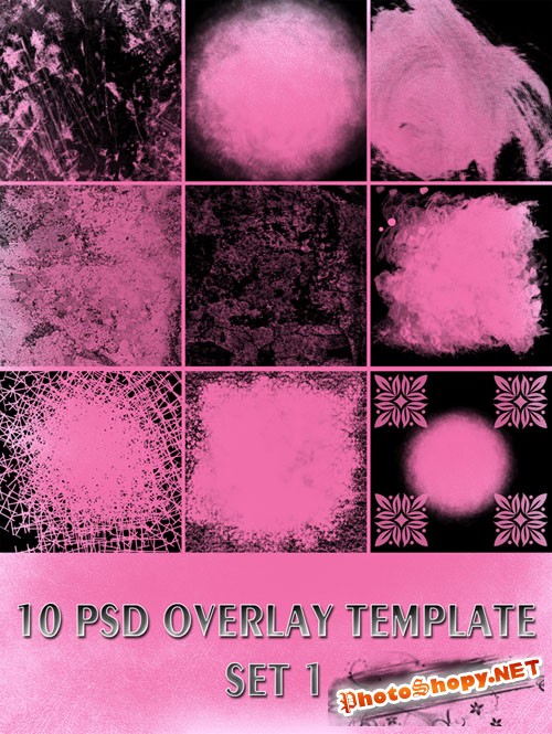 Overlay PSD Templates Set 1