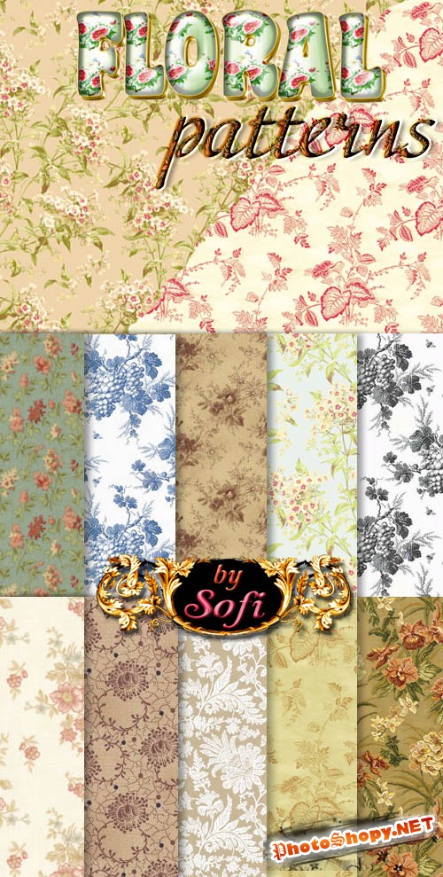 Floral Photoshop Patterns