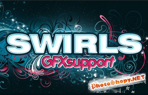 Swirly Photoshop Brushes