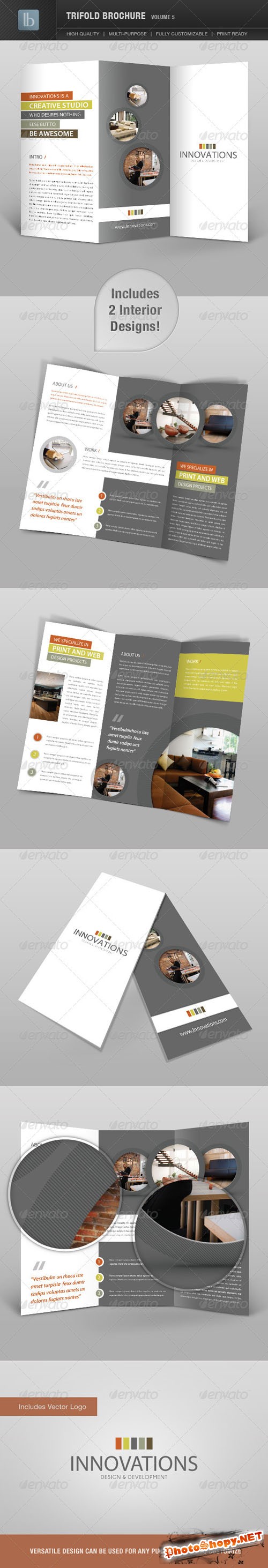 GraphicRiver - Trifold Brochure | Volume 5 - 2363921