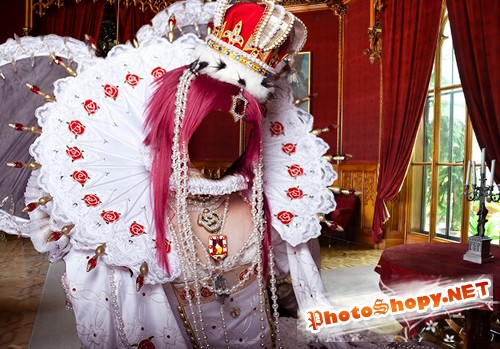 Шаблон для фотошопа  - Королева