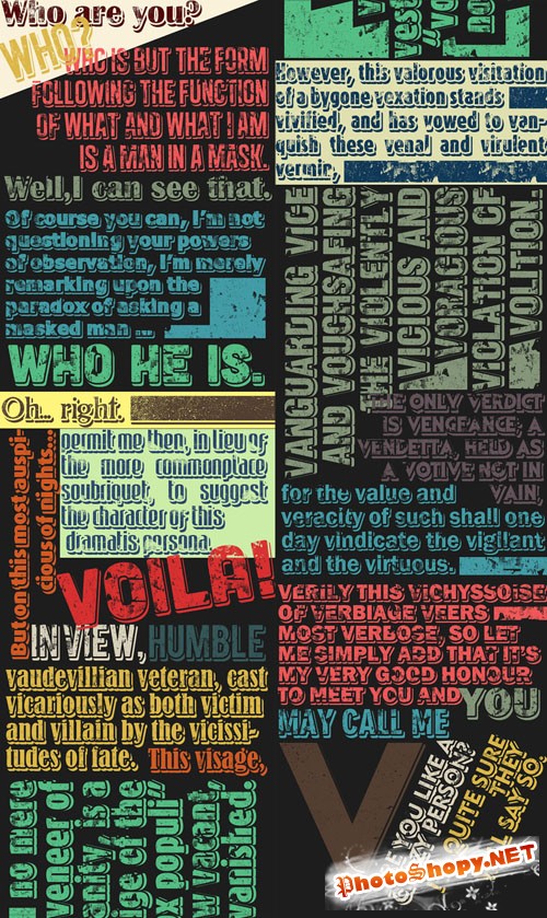 Vintage Photoshop Styles Set 1