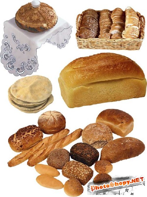 Хлеб, буханка, каравай, лаваш, сухарики - фотосток