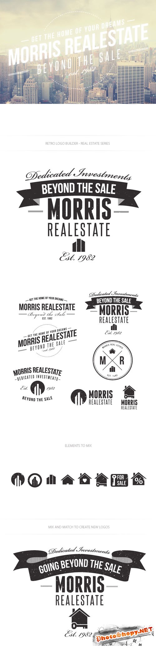 Real Estate Logo Vector Templates
