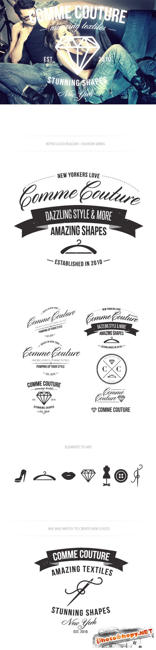 Fashion Logo Vector Templates
