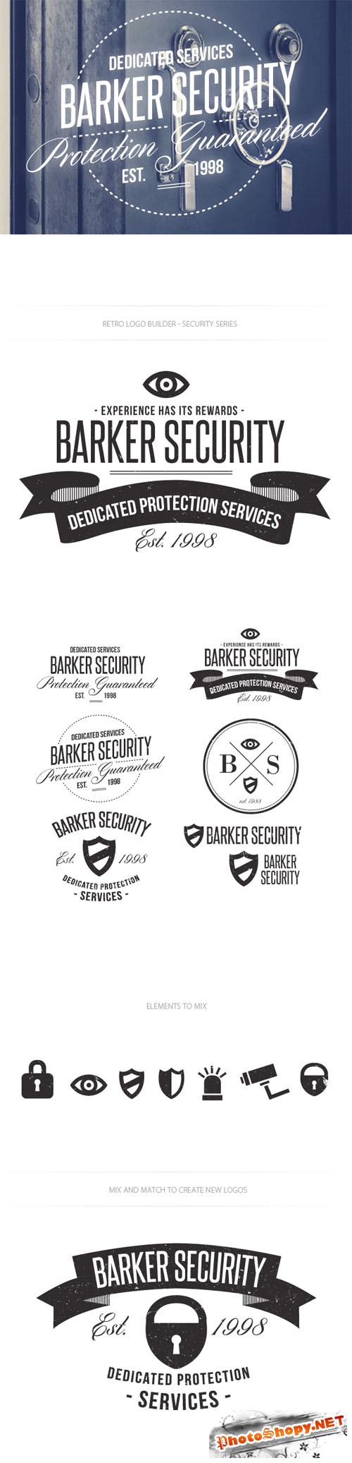 Security Logo Vector Templates