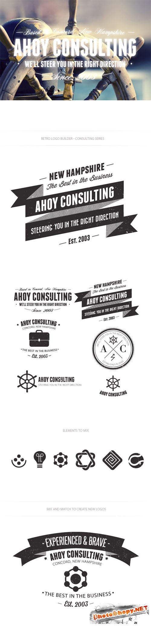 Consulting Logo Vector Templates