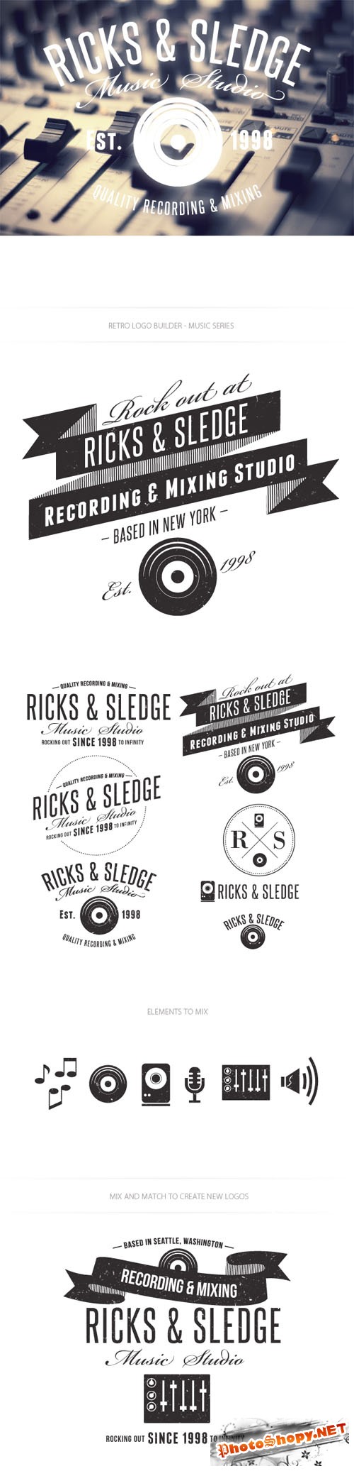 Music Logo Vector Templates