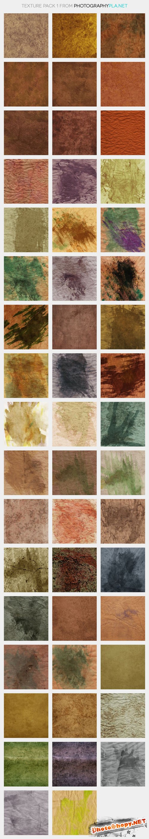 50 High-Res Textures Pack 1