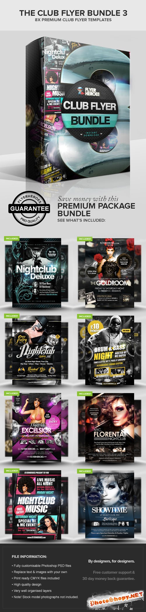 The Club Flyer Bundle 3