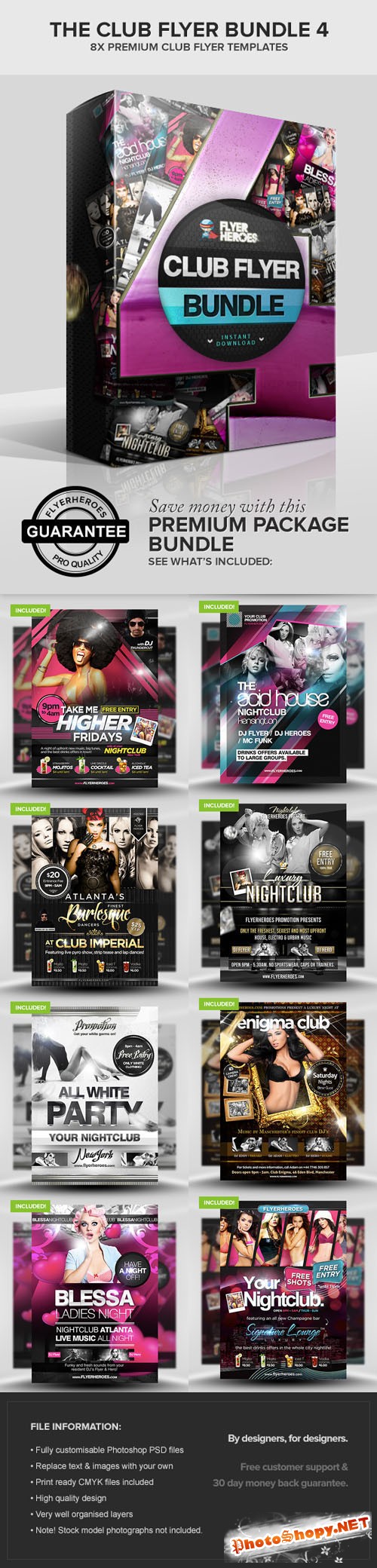 The Club Flyer Bundle 4