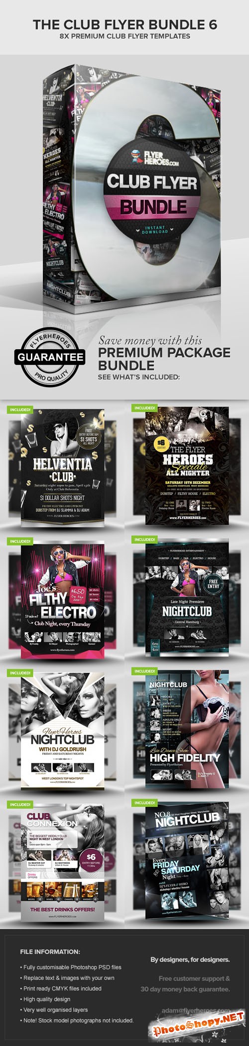 The Club Flyer Bundle 6