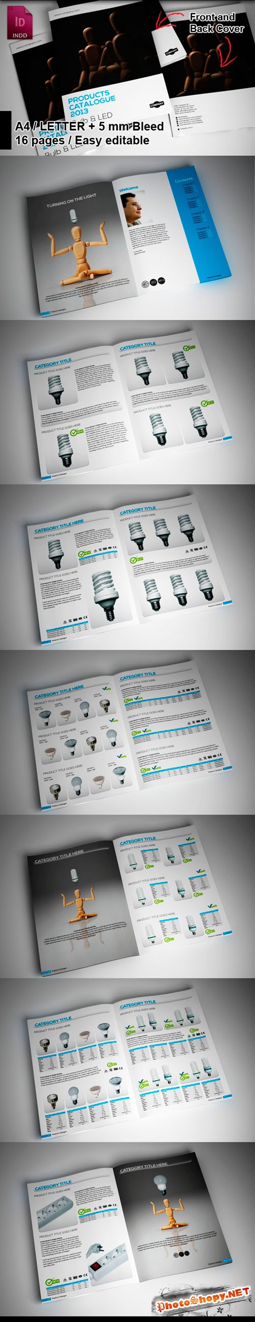 Products 3 Brochure Highlights Template