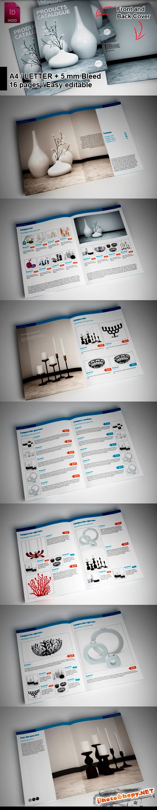 Products Brochure Highlights Template