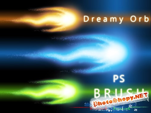 Dreamy Orb Photoshop Brushes