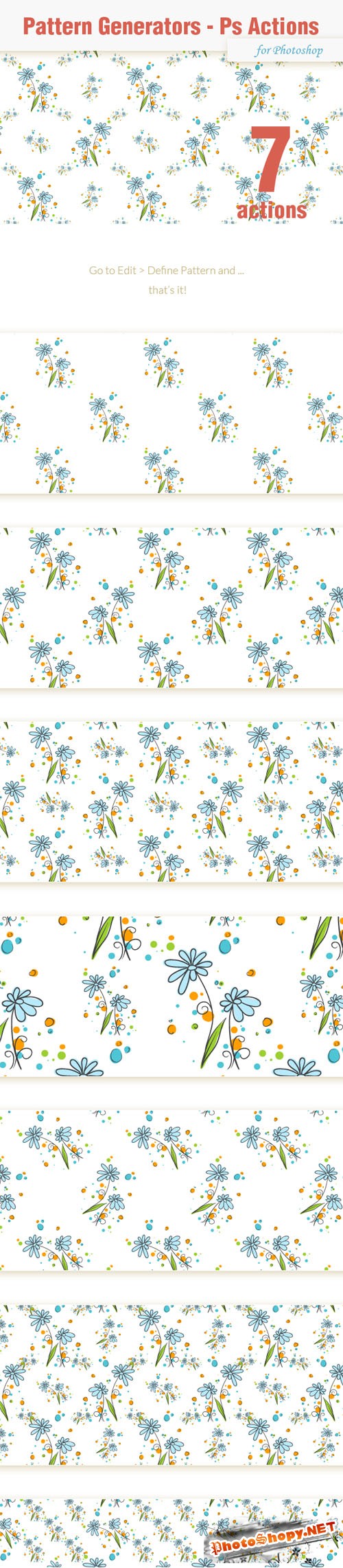 Designtnt - Seamless Patterns Generator for Photoshop