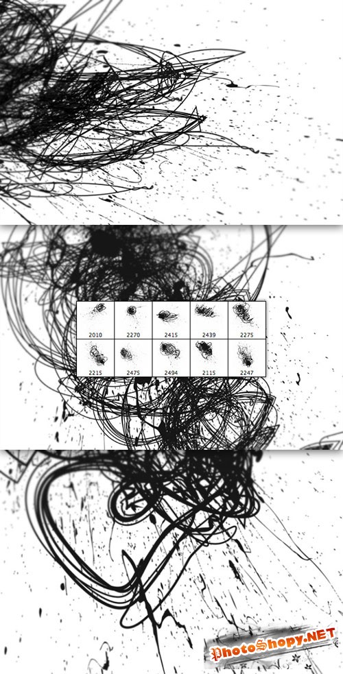 WeGraphics - Insane Scribble Splatter Brushes